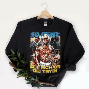 50 Cent Shirt, 50 Cent Get Rich or Die Tryin Shirt, Fiddy Cent Rapper Shirt 5