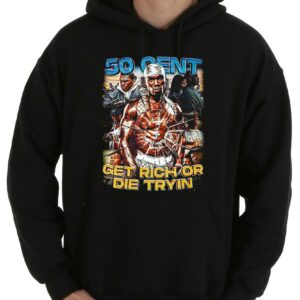 50 Cent Shirt, 50 Cent Get Rich or Die Tryin Shirt, Fiddy Cent Rapper Shirt 7