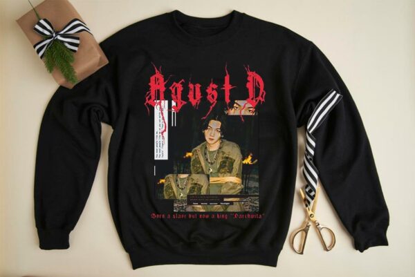 Agust D Heavy Metal shirt, Sweatshirt, Hoodie, Long Tee Shirt 2