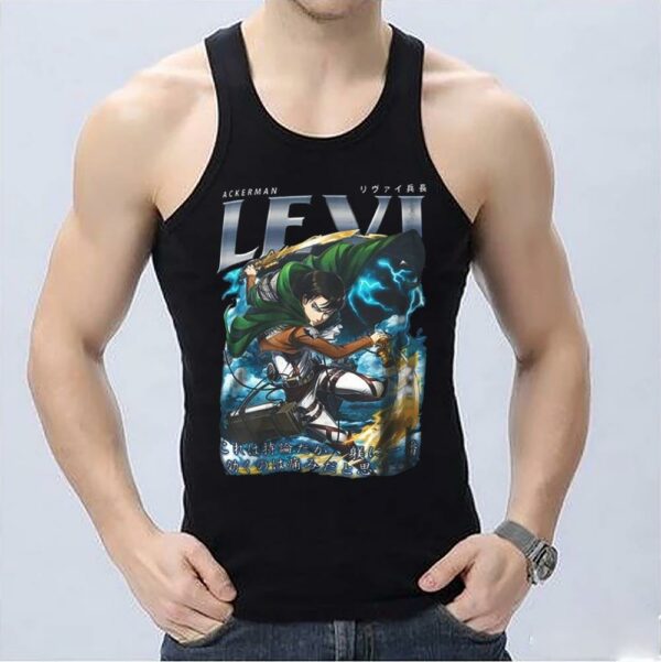 Anime AOT Shirt, Attack on Titan levi Shirt, Captain Levi AOT Shirt, Levi Ackerman Shirt 3