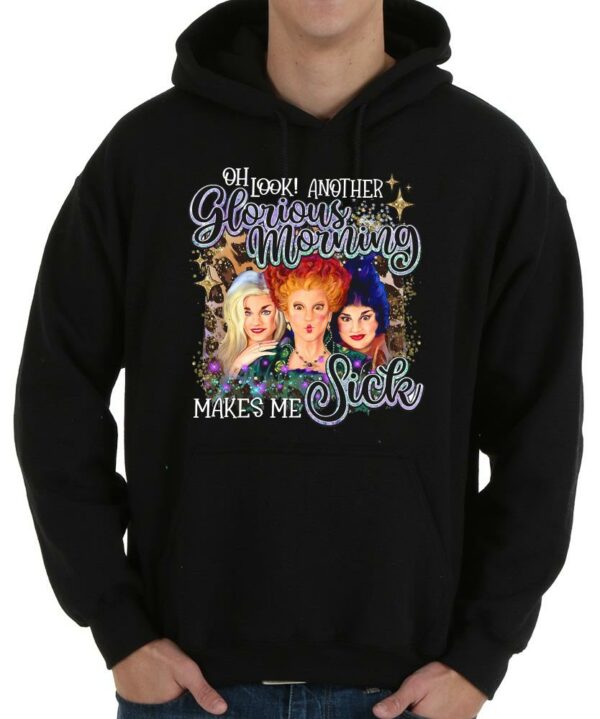 Another Glorious Morning Hocus Pocus Shirt, Halloween Sublimation Shirt, That Witch Spell On You Shirt, Sanderson Sisters Shirt skeleton Shirt 4