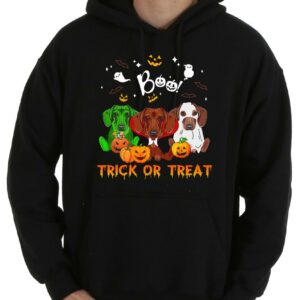 Bear Cute Dachshund Halloween Shirt,  Halloween Boo Trick Or Treat Shirt 7