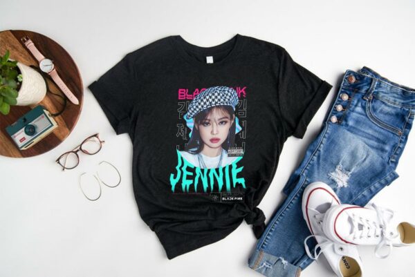 Blackpink Jennie Shirt, Bootleg Blackpink Jennie Shirt, Jennie Kpop Merch, Jennie Shirt 1