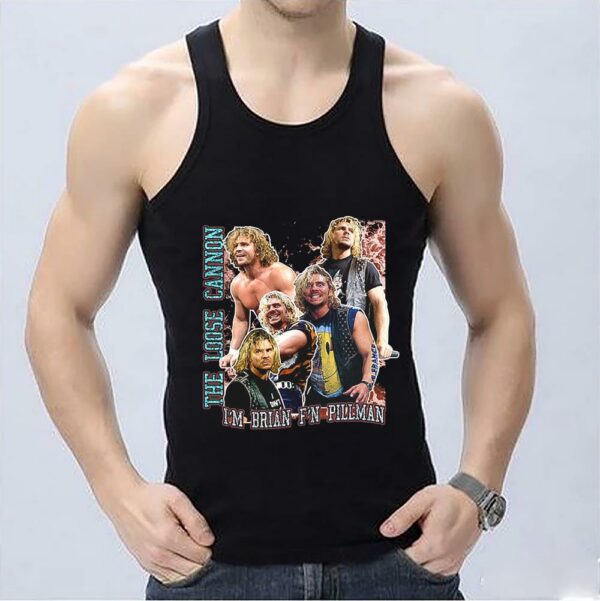 Brian Pillman shirt, Im Brian F’N Pillman Shirt, Brian Pillman The Loose Cannon Shirt 3