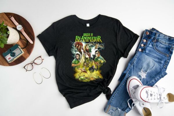 Bride Of Re-animator Shirt, Re-animator Halloween Horror Shirt, Bride Of Re-animator Character Halloween Shirtcauldron Shirt 1