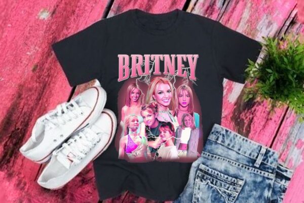 Britney spears t-shirt, britney vintage tee T Shirt, Long Sleeves Shirt 1