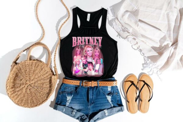 Britney spears t-shirt, britney vintage tee T Shirt, Long Sleeves Shirt 4