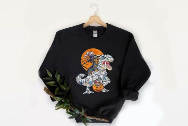 Dinosaur T-Rex Mummy Halloween Shirt,  T-rex Halloween Shirt 2
