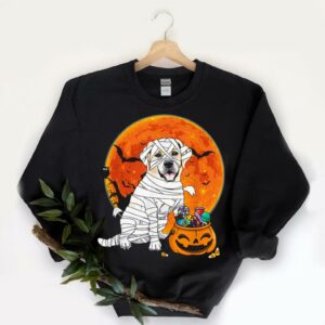 Dog Candy Pumpkin Halloween Shirt, Labrador Retriever Dog Candy Pumpkin Halloween Shirt 5