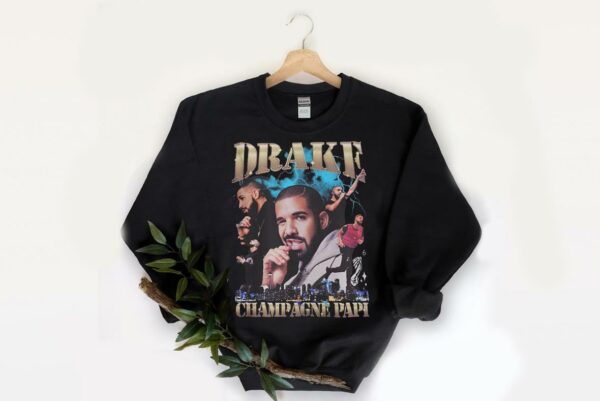 Drake Champagne Papi Shirt, Drake Printed Graphic Tee Shirt, Drake Shirt 2