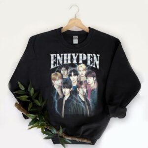 Enhypen Kpop Rock Tee Shirt, Kpop Enhypen Border Carnival Album Shirt, Enhypen Shirt 5