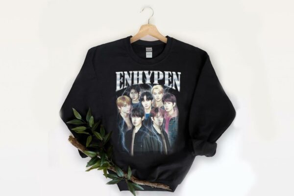 Enhypen Kpop Rock Tee Shirt, Kpop Enhypen Border Carnival Album Shirt, Enhypen Shirt 2
