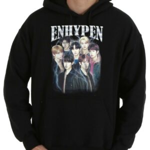 Enhypen Kpop Rock Tee Shirt, Kpop Enhypen Border Carnival Album Shirt, Enhypen Shirt 7