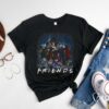 Friends Horror Movies Stephen King Signature Shirt, Friends Halloween Scary Horror Movie Shirt cemetery Shirt 9