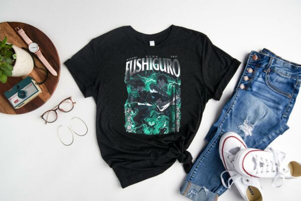 Fushiguro Brother Shirt, Megumi Fushiguro Shirt, Megumi Anime Shirt, Jujutsu Kaisen Fushiguro Shirt 1