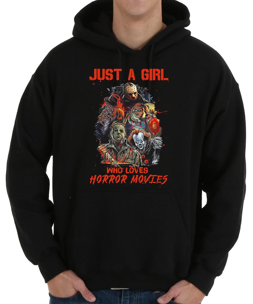 Halloween Movie Characters Horror Shirt, Just A Girl Who Loves Horror Movies Shirt Halloween shirt, Squad horror Scary Shirt trick or treat Shirt 8 Halloween Movie Characters Horror Shirt, Just A Girl Who Loves Horror Movies Shirt Halloween shirt, Squad horror Scary Shirt trick or treat Shirt