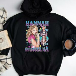 Hannah Montana Shirt, Miley Cyrus Rap Hip Hop Bootleg Homage 90s shirt 6