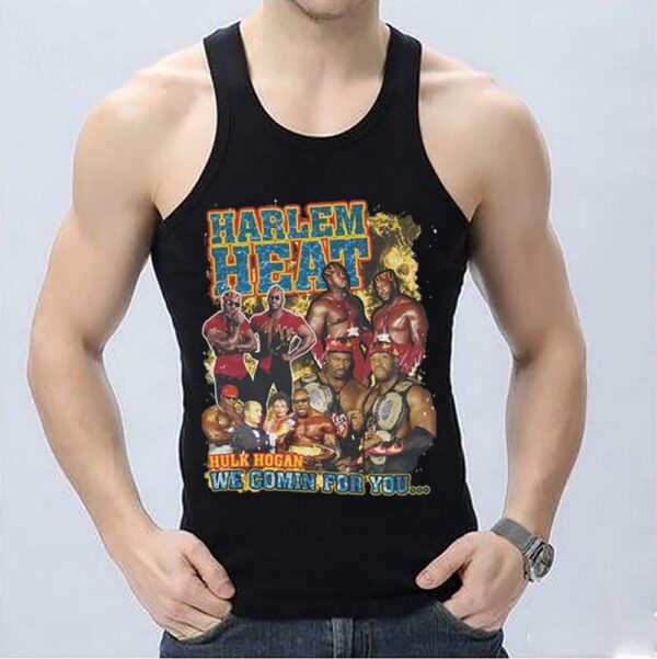 Harlem Heat Black Wrestling Vintage Style Tee, Harlem Heat Unisex T-shirt Sweatshirt  Shirt 3