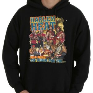 Harlem Heat Black Wrestling Vintage Style Tee, Harlem Heat Unisex T-shirt Sweatshirt  Shirt 7