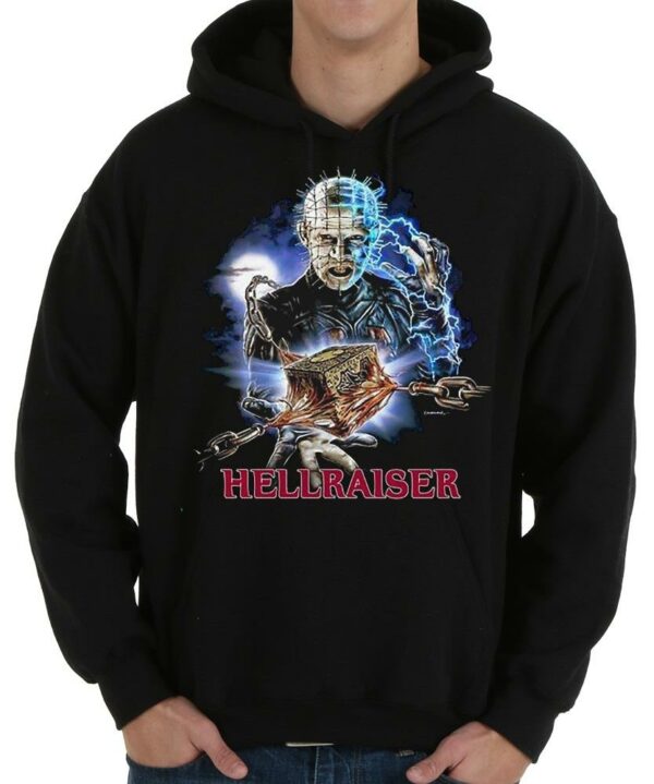 Hellraiser Tee Shirt, Movie Pinhead Up-close Shirt, Horror Hellraiser Halloween Shirtcemetery Shirt 4