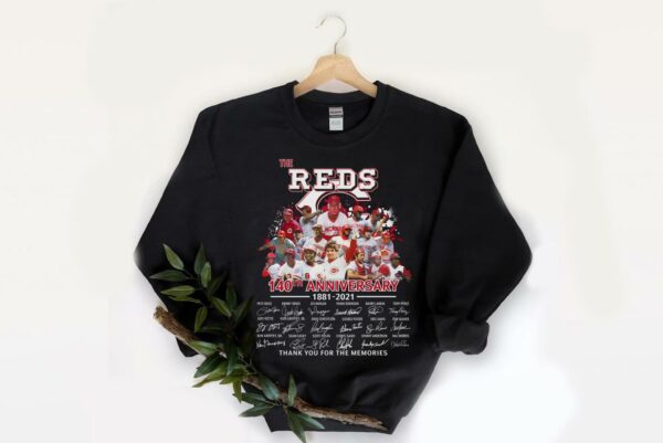 Hot 140th The Reds Shirt, The Reds 140th Anniversary 1881 2021 Thank You For The Memories Shirt 2