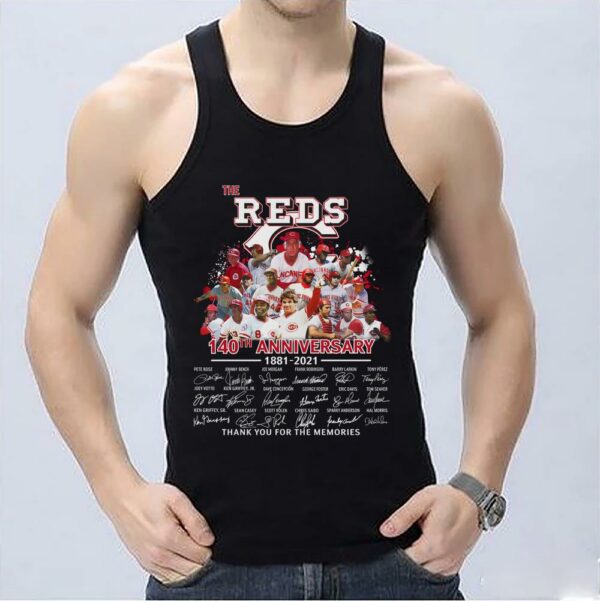 Hot 140th The Reds Shirt, The Reds 140th Anniversary 1881 2021 Thank You For The Memories Shirt 3