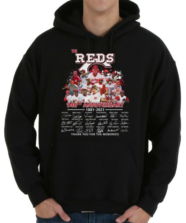 Hot 140th The Reds Shirt, The Reds 140th Anniversary 1881 2021 Thank You For The Memories Shirt 4