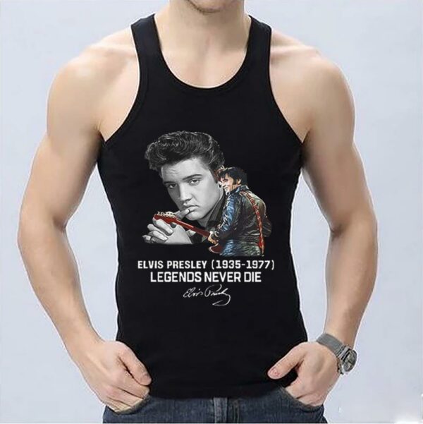 Hot Elvis Presley 1935-1977 Legends Never Die Signature Shirt, Legends Elvis Presley Shirt 3