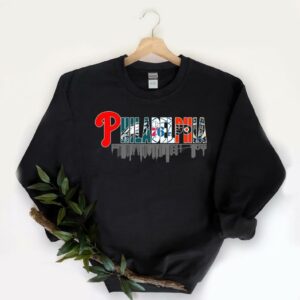 Hot Text Dot Philadelphia Shirt, Text Logo philadelphia 76ers Eagles Phillies Flyers Union Shirt, text philadelphia 76er Shirt 5