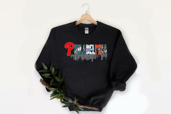 Hot Text Dot Philadelphia Shirt, Text Logo philadelphia 76ers Eagles Phillies Flyers Union Shirt, text philadelphia 76er Shirt 2