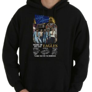 Hotel California 50 Years Of Eagles 1971 2021 Thank You For The Memories Signature Shirt 7