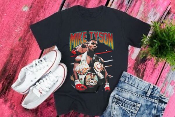 IRON MIKE TYSON Homage Shirt Boxing, 90's Bootleg Men's Women's Unisex Tee Shirt, IRON MIKE TYSON Shirt 1