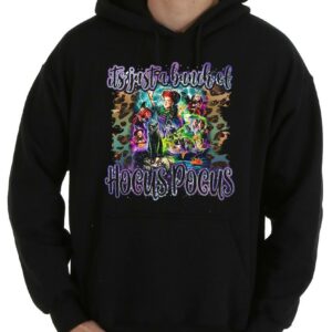 It's Just A Bunch Of Hocus Pocus Shirt, Hocus Pocus Halloween Shirt, That Witch Sanderson Sisters Halloween Shirt cemetery Shirt 7