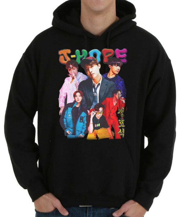 J-Hope Vintage T-Shirt, Bangtan Boyband Kpop, Bangtan Boys J-Hope, BTS Shirt 4