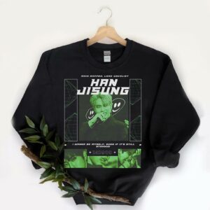 JISUNG Shirt, STRAY KIDS JISUNG Black Unisex Kpop Shirt, stray kids Shirt 5