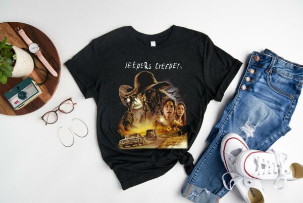 Jeepers Creepers Horror Movie Shirt, Jeepers Creepers Halloween Shirt, Horror Thriller Movie Shirt mummy Shirt 1