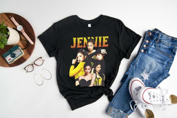 Jennie Blackpink Graphic Tee, Jennie Shirt, Jennie Blackpink Shirt 1