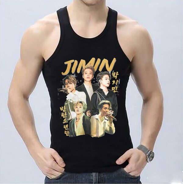Jimin Bangtan Boy Band Shirt, Jimin Tee Shirt, Jimin Shirt, Vintage Jimin Style Shirt 3