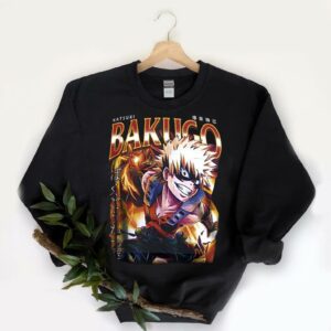 Katsuki Bakugo Shirt, Bakugo Anime Graphic Tee Shirt, My Hero Academia Bakugo Shirt, Bakugo Shirt 5