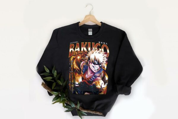 Katsuki Bakugo Shirt, Bakugo Anime Graphic Tee Shirt, My Hero Academia Bakugo Shirt, Bakugo Shirt 2