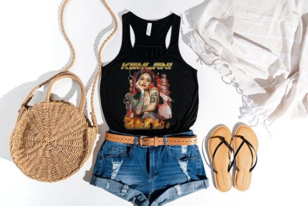 Kehlani Inspired Vintage 90's Retro Bootleg Reprint Black T-Shirt, Kehlani Shirt 4