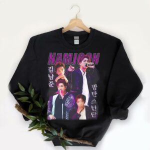 Kim Nam-joon Shirt Korean rapper Tee namjoon Tshirt, Nam-joon SHirt 5