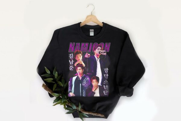 Kim Nam-joon Shirt Korean rapper Tee namjoon Tshirt, Nam-joon SHirt 2