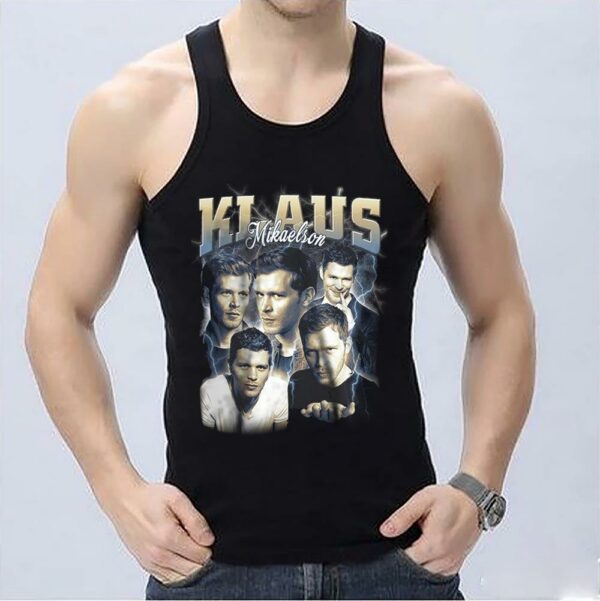 Klaus Mikaelson Shirt, Klaus Mikaelson Printed Graphic Tee, The Vampire Diaries Shirt, Joseph Morgan Shirt 3