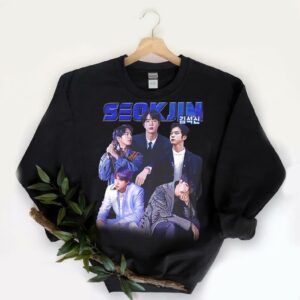 Korean Pop Shirt, Seok-Jin Vintage Look shirt, Jin Shirt, Kpop Shirt, Music Lover Gift 5