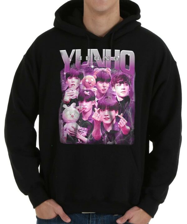 Kpop inspired clothing shirt, ATEEZ Jeong Yunho Kpop Shirt, Kpop Merch, Ateez Merch, Jeong Yunho Graphic tee 4
