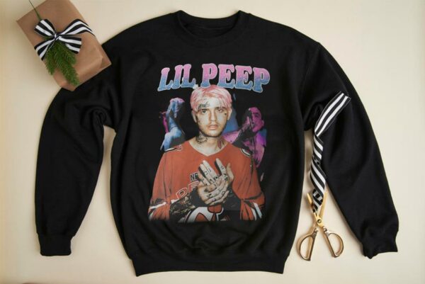 LIL PEEP Homage Shirt Boxing, Rap, Hip Hop, 90's Bootleg Men's Women's Unisex Tee Shirt 2