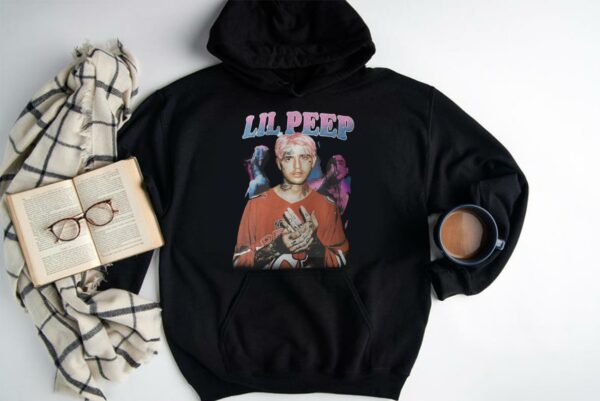 LIL PEEP Homage Shirt Boxing, Rap, Hip Hop, 90's Bootleg Men's Women's Unisex Tee Shirt 3