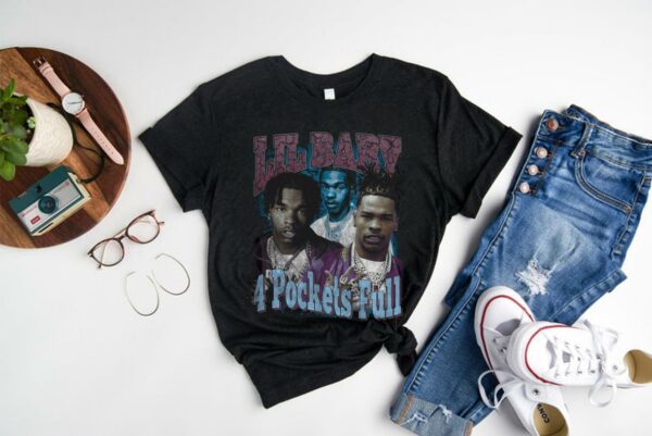 Lil Baby Shirt, Lil Baby Shirt In We Paid Shirt, Rapper Lil Baby Shirt, Lil Baby Graphic Tee Shirt 1