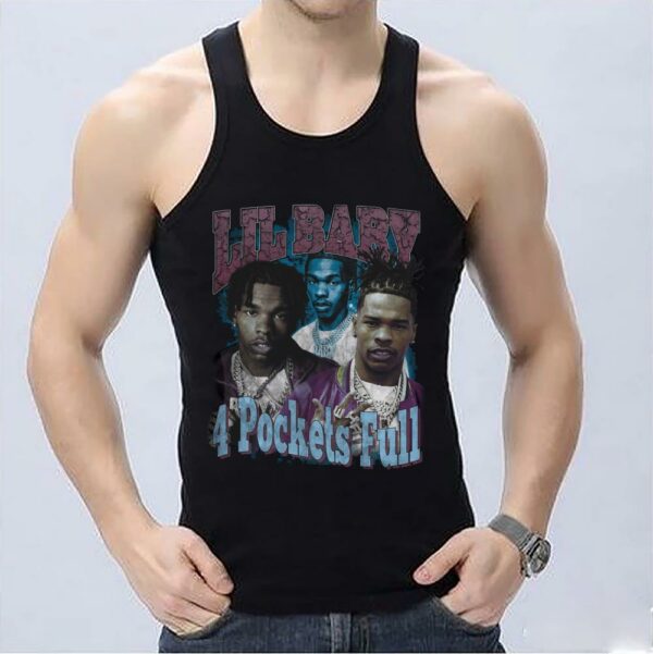 Lil Baby Shirt, Lil Baby Shirt In We Paid Shirt, Rapper Lil Baby Shirt, Lil Baby Graphic Tee Shirt 3